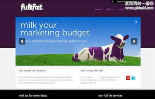 35個漂亮的紫色風格網頁設計作品欣賞